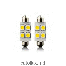 Светодиодная лампа SMD  Led  на габарит 5050 4 Led 