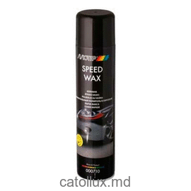 Быстрый полировочный воск аэрозоль MOTIP M000710 Speed Wax 600 ml 