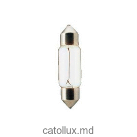 Лампа Philips 12V 5W SV8.5 T10 5x38. 