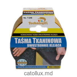 Banda adeziva pe doua fete Technicqll T-246 10m x 50mm 