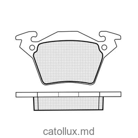 Тормозные колодки DBS2330 SP302 T1169 Mercedes V-Class, Vito задн. 
