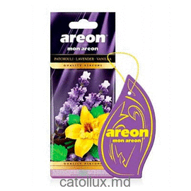 Aromatizator AREON Patchouli Lavender Vanilla 