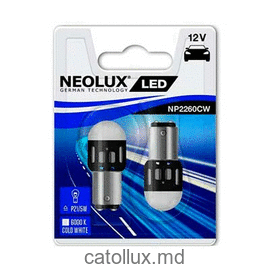 Лампа светодиодная Neolux NP2260CW-02B P21/5W LED 