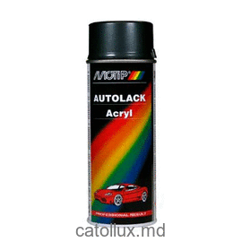 Аэрозольные краски Motip 51068 Black Met 400ml 