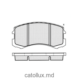 Колодки DBS3068 Е1671 T1671 Mitsubishi Lancer 03  F 
