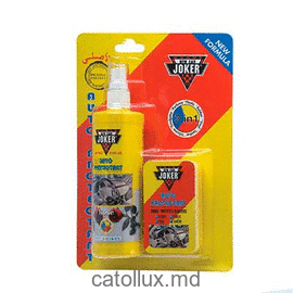 Полироль Jоker Rose  с губкой (молочко)  250мл 