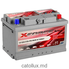 Baterie auto X-FORCE L2  65 P+ 610Ah 