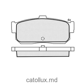 Placute frana 1.500.0 DBS3006 SP139 T3028 
