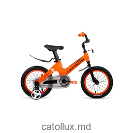 Велосипед детский FORWARD COSMO 14 (14" 1 ск.) 2020-2021, оранжевый 