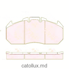 Placute frana DBS8025* (GDB5093) (WVA29171) 