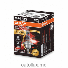 Галогенная лампа Osram 64193 NB200 +200% H4 12V 60/55W 