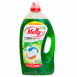 Порошок жидкий для стирки ''Melly'' Premium Mountain Fresh green 5.250л 