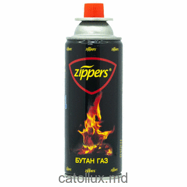 Газ для походных плит 220 г/400 мл Zippers 