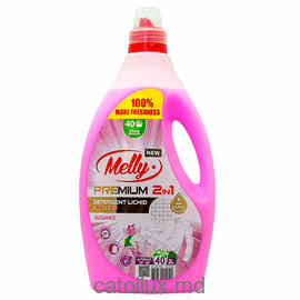 Detergent lichid pentru rufe Melly Premium Elegance 2 in 1 2L 