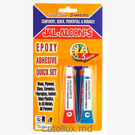 M-2110 Клей эпоксидный 5 минут JAL-ALCON-S  2x10 ml (Туб-Blister) 20 ml                               