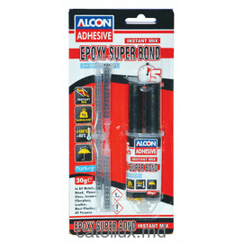 M-2313 Клей эпоксидный  SUPER BOND, прозрачный 2x15 ml (Шприц-Blister) 30 ml                               