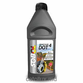 Тормозная жидкость DOT-4 Sobol 910 гр 