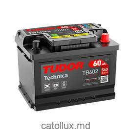 АКБ TUDOR TB602 LB2  60A P+ (540Ah) 242/175/175 