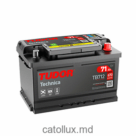 АКБ TUDOR TB712 LB3  71A P+ (670Ah) 278/175/175 