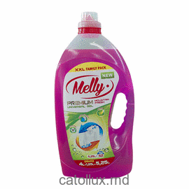 Detergent lichid pentru rufe  ''Melly'' ROZ TRANSPARENT 5.250L 
