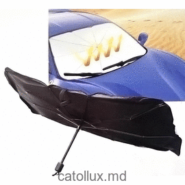 Parasolar pe parbriz cu două straturi și suport NC-04-CP001 140*79 