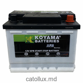 Baterie KOYAMA EFB  65 P+ (640Ah)  241/174/190 