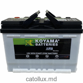 Baterie KOYAMA EFB  75 P+ (700Ah)  278/175/190 