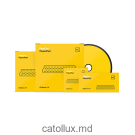 9998314 Fine Cut Foam Pad 126x25mm Burete cu grad mediu de abrazivitate Koch Chemie (galben) 