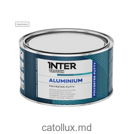 Шпатлевка АЛЮМИНИЕВАЯ 0,25кг INTER TROTON 