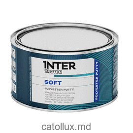 Шпатлевка мягкая полиэфирная INTER TROTON SOFT 250 г 