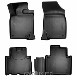 61119 Audi Q3 (8U) (2015-) covoraș de cauciuc auto pentru interior 3D cu suport pentru călcâi(element de prindere2) 