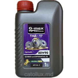 G-MAX  масло трансм. ТАД-17, 80W90 GL5   1L. 
