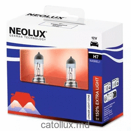 Автолампа Neolux N499EL1-2SCB +150%  H7 12V 55W 