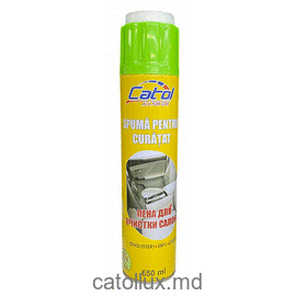 Spuma spray pentru curatarea textil de interior 650ml (Vanilla) Catol 