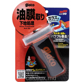 Soft99 Glaco Glass Compound Roll on Curățare parbriz 
