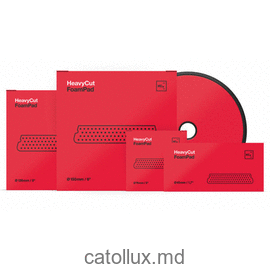 9998310 Heavy Cut Foam Pad (roșu) 76x25mm Burete abraziv pentru îndepărtarea zgârieturilor profunde 