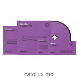 9998320 Micro Cut Hard Foam Pad (violet) 126x25mm Burete abraziv pentru îndepărtarea zgârieturilor profunde 