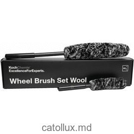 9998439 Wheel Brush Set Wool Set de perii din lână pentru roți 