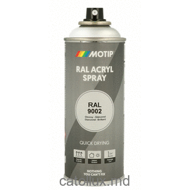 07046 Ral 9002 400ml Acrylic White vopsea 