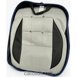 Huse pentru scaune Ecostar 1+1 cu nasturi (gri) 