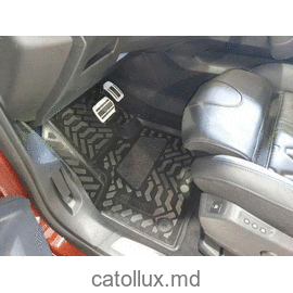 61439 Peugeot 3008 (2016-) 3D cu suport pentru călcâi covoraș de cauciuc auto pentru interior  