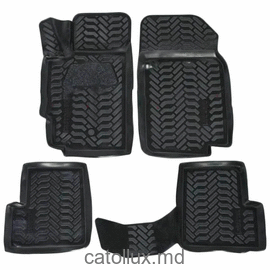 61441 Peugeot Expert (2016-)/Citroen Jumpy (2016-) covoraș de cauciuc auto pentru interior 3D cu suport pentru călcâi(element de prindere1) față,2 шт. 