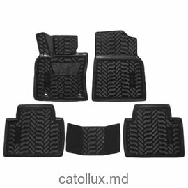 61983 Toyota Camry (XV70) (2017-) covoraș de cauciuc auto pentru interior 3D cu suport pentru călcâi (element de prindere1) 