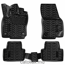 62422 BMW 1 (E87/F20/F20LCI)(2004-2019)  3D cu suport pentru călcâicovoraș de cauciuc auto pentru interior 