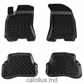 63305 Citroen C4 AirCross (2012-) covoraș de cauciuc auto pentru interior 3D cu suport pentru călcâi 