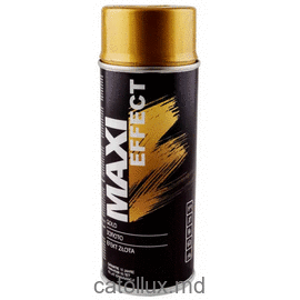 Email-aerosol rezistent la căldură cu efect auriu MX0027 Maxi Color RAL0027 