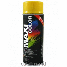 Email-aerosol MX1003 Maxi Color RAL1018 Galben semnal 400ml 