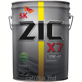 Ulei de motor ZIC  X7 10W-40  Diesel 20L 