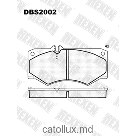 DBS2002 (SP 104) (T0311) *  Mercedes Bus 210-410 fata 