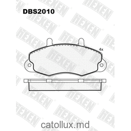 DBS2010  SP 173 T0389 * Ford Transit 91-00 14  fata 